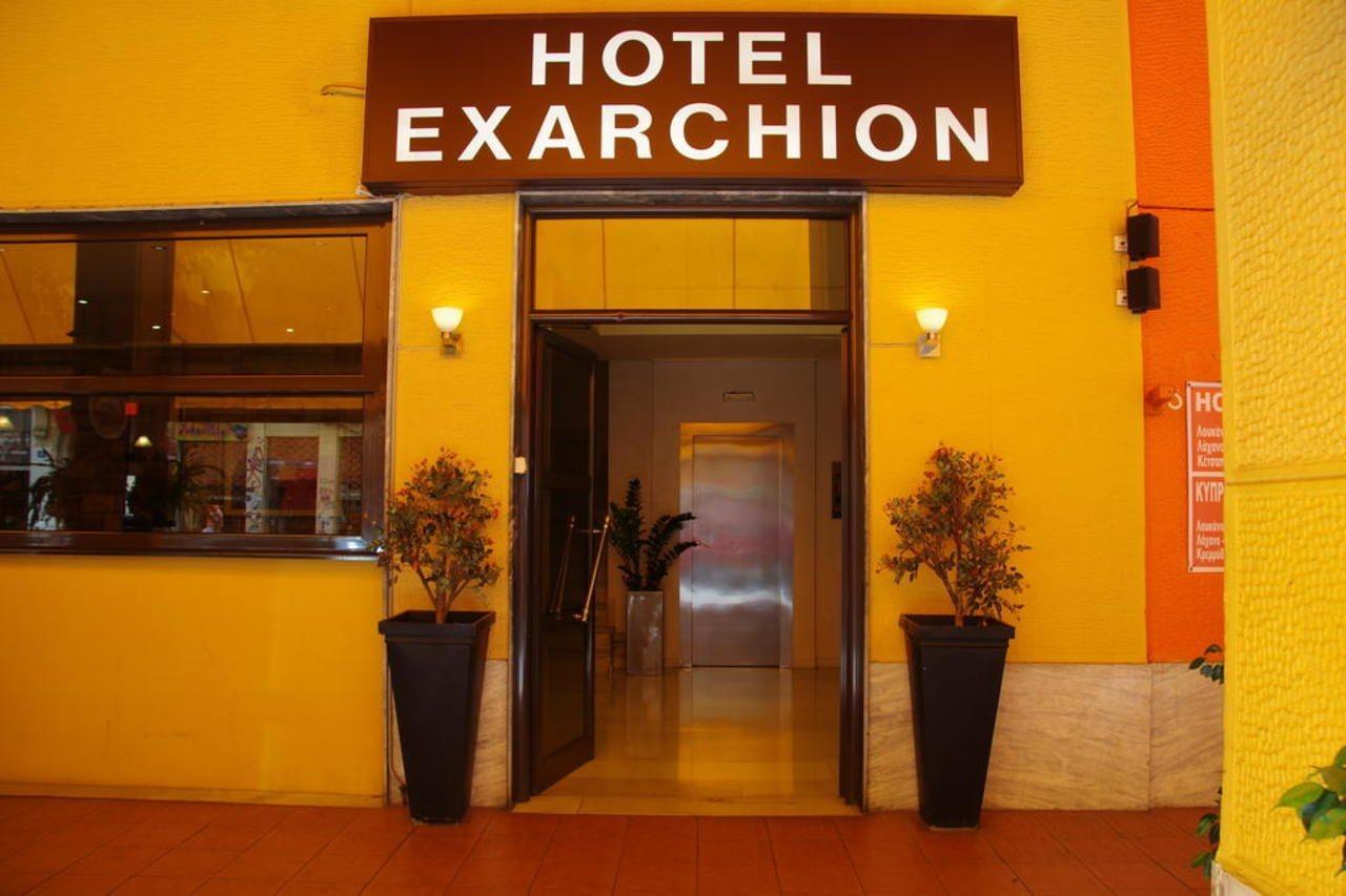 Hotel Exarchion Atene Esterno foto